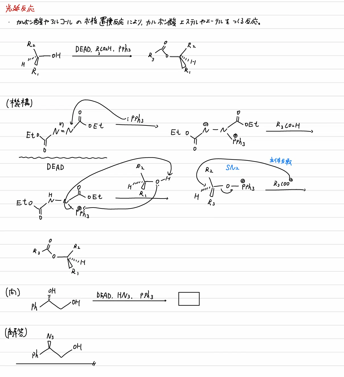 本 京都大学大学院 理学研究科 化学専攻 院試問題&解答解説と重要反応機構