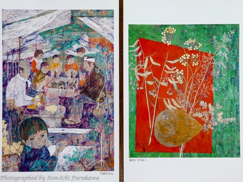 左手の絵筆に宿った祈り──三橋節子と『花折峠』｜kifurukawajpn