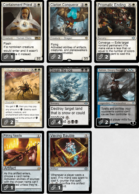 mtg モダン　オルゾフブリンク　foil多数　フルアート多数　デッキ オルゾフ・ウルサガ・ブリンク開発記録【モダン】｜悪戯人形