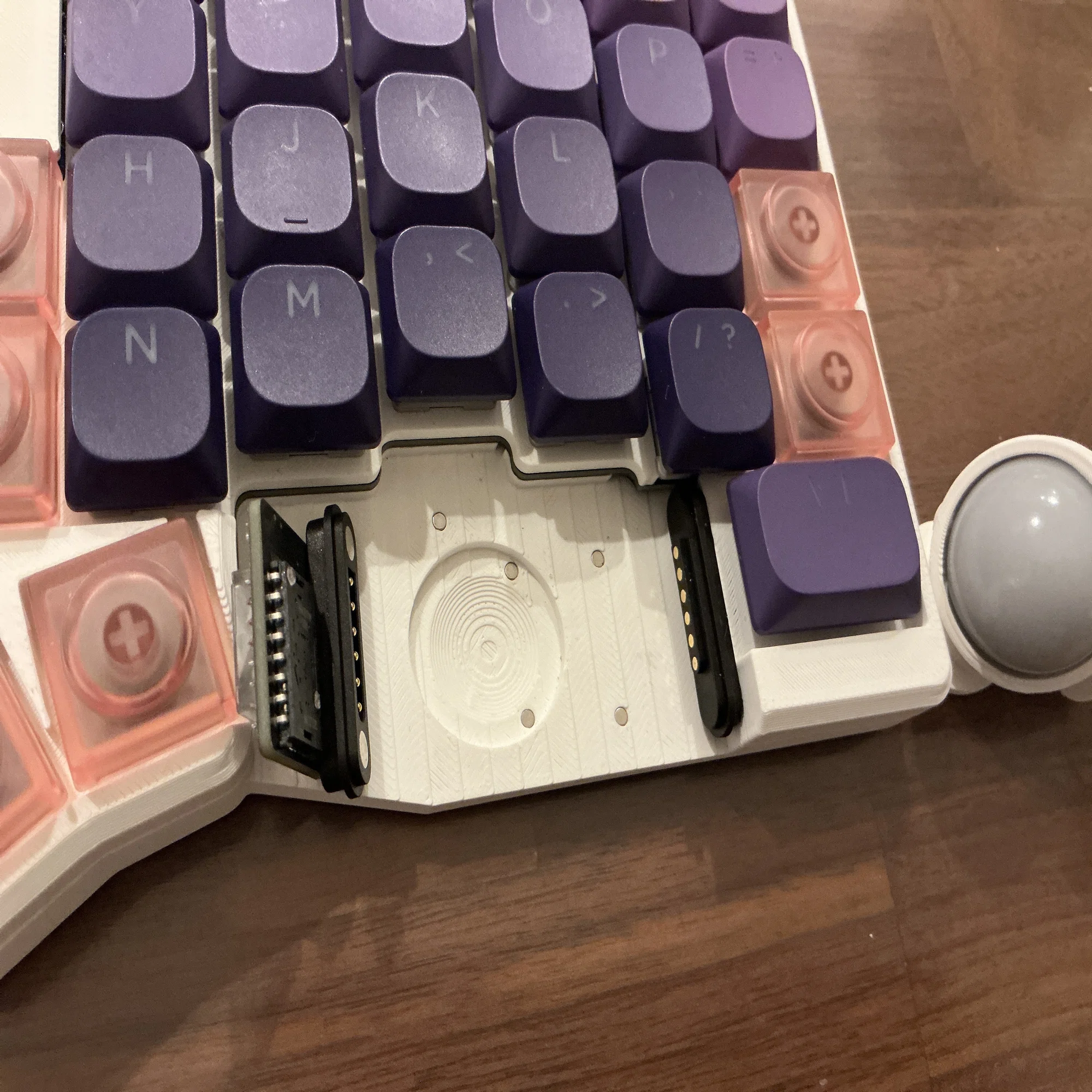 ZaruBall作ってみた！（自作キーボードキット）｜solar0v0