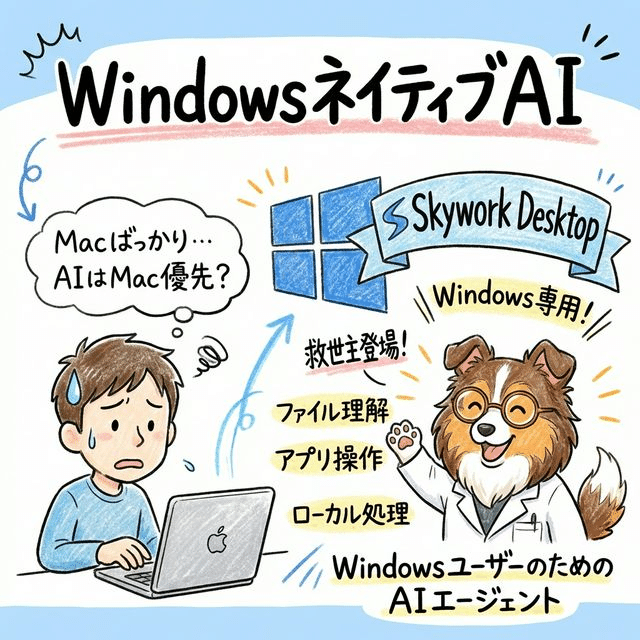 Windowsで動くAIデスクトップエージェント「Skywork Desktop」が想像