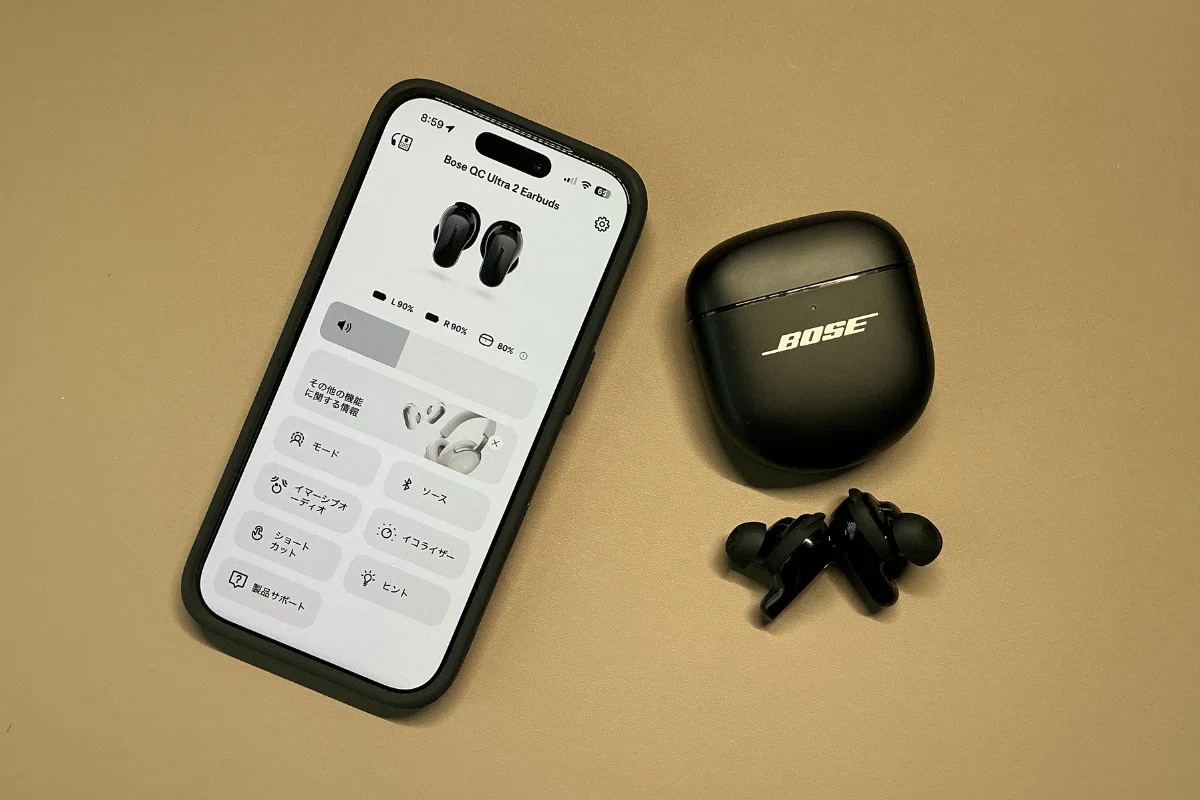 Bose QuietComfort Ultra Earbuds (第2世代)レビュー！映画・ドラマが一瞬でシアター化する没入イヤホンの本音評価