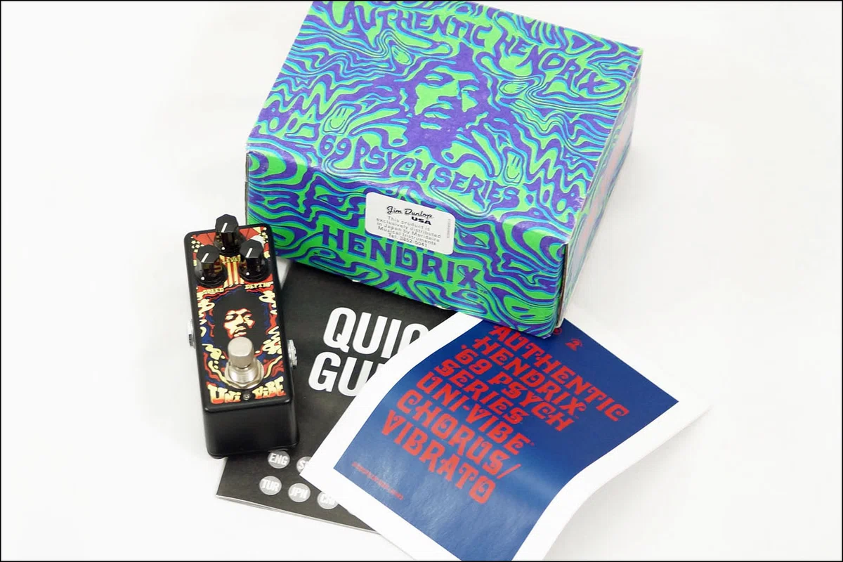 特選中古品！現在では入手困難なジミヘン「Dunlop JHW3 UNI-VIBE」が