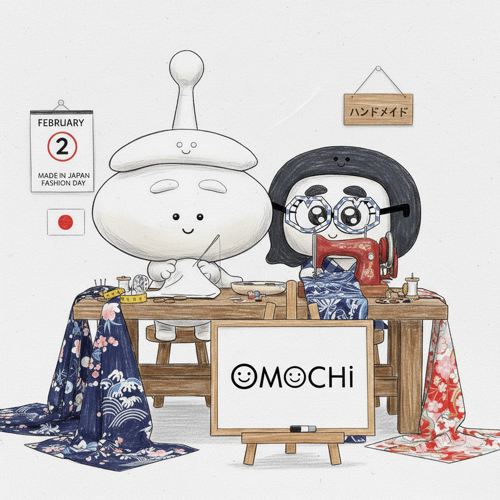 自分たちのブランド「OMOCHI」を立ち上げ、一針一針に心を込める姿、君