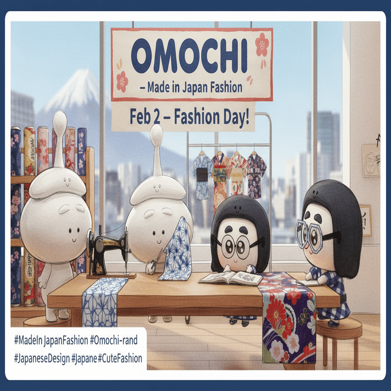 自分たちのブランド「OMOCHI」を立ち上げ、一針一針に心を込める姿、君