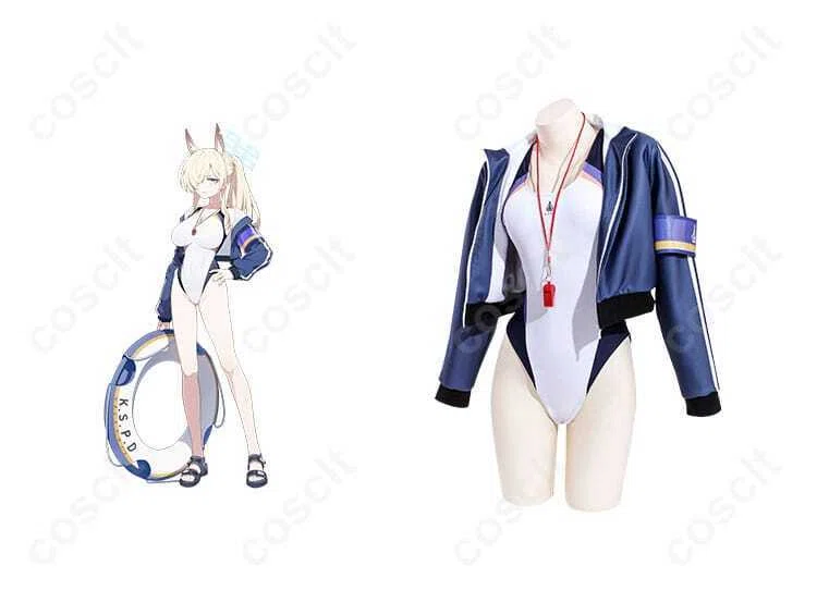 ブルーアーカイブ 尾刃カンナ 水着 コスプレ衣装 高忠実度×軽やかな着