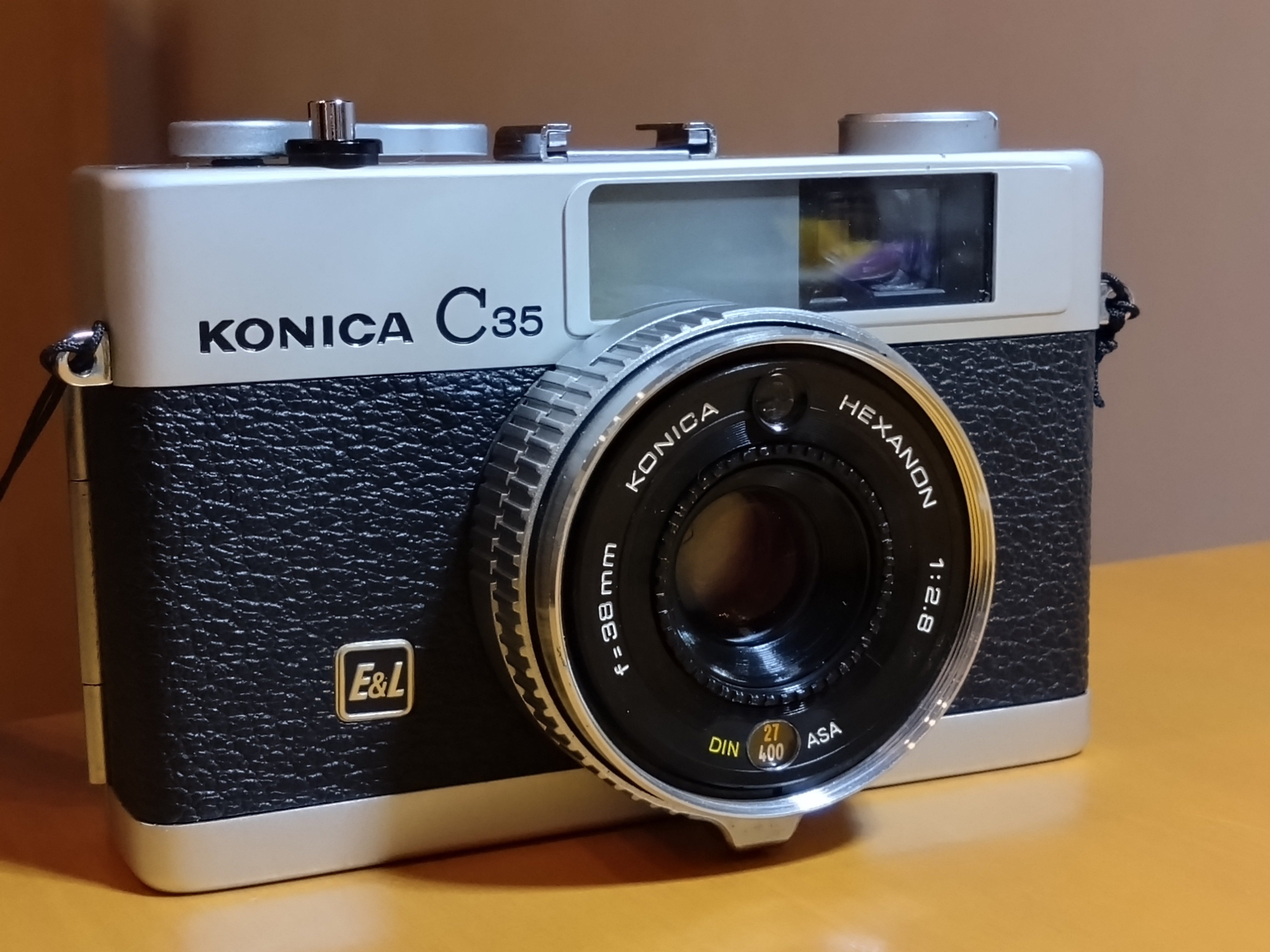 フィルムカメラ】KONICA C35 E&L を修理した！｜chiba464