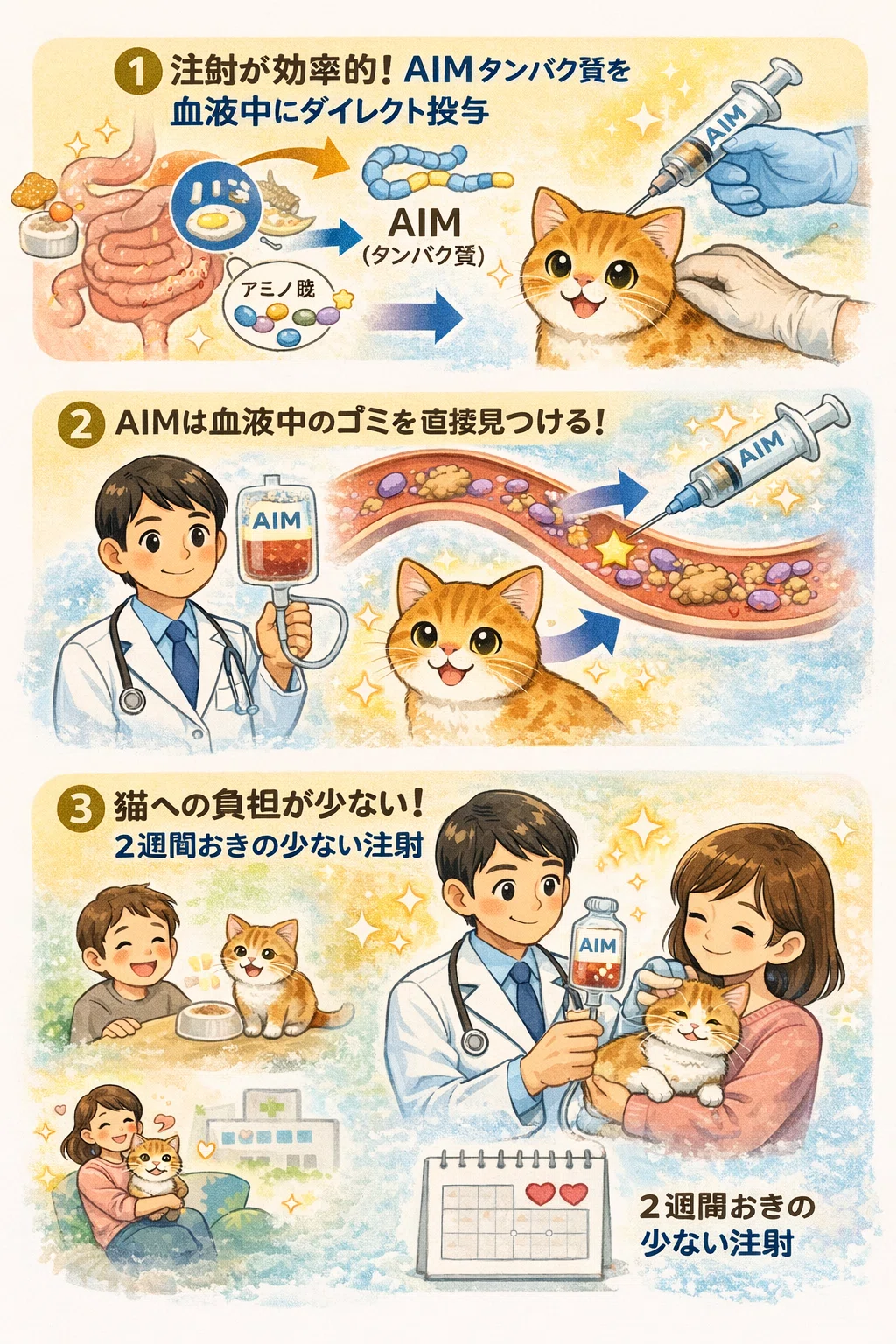 猫 aim 実用化 いつ