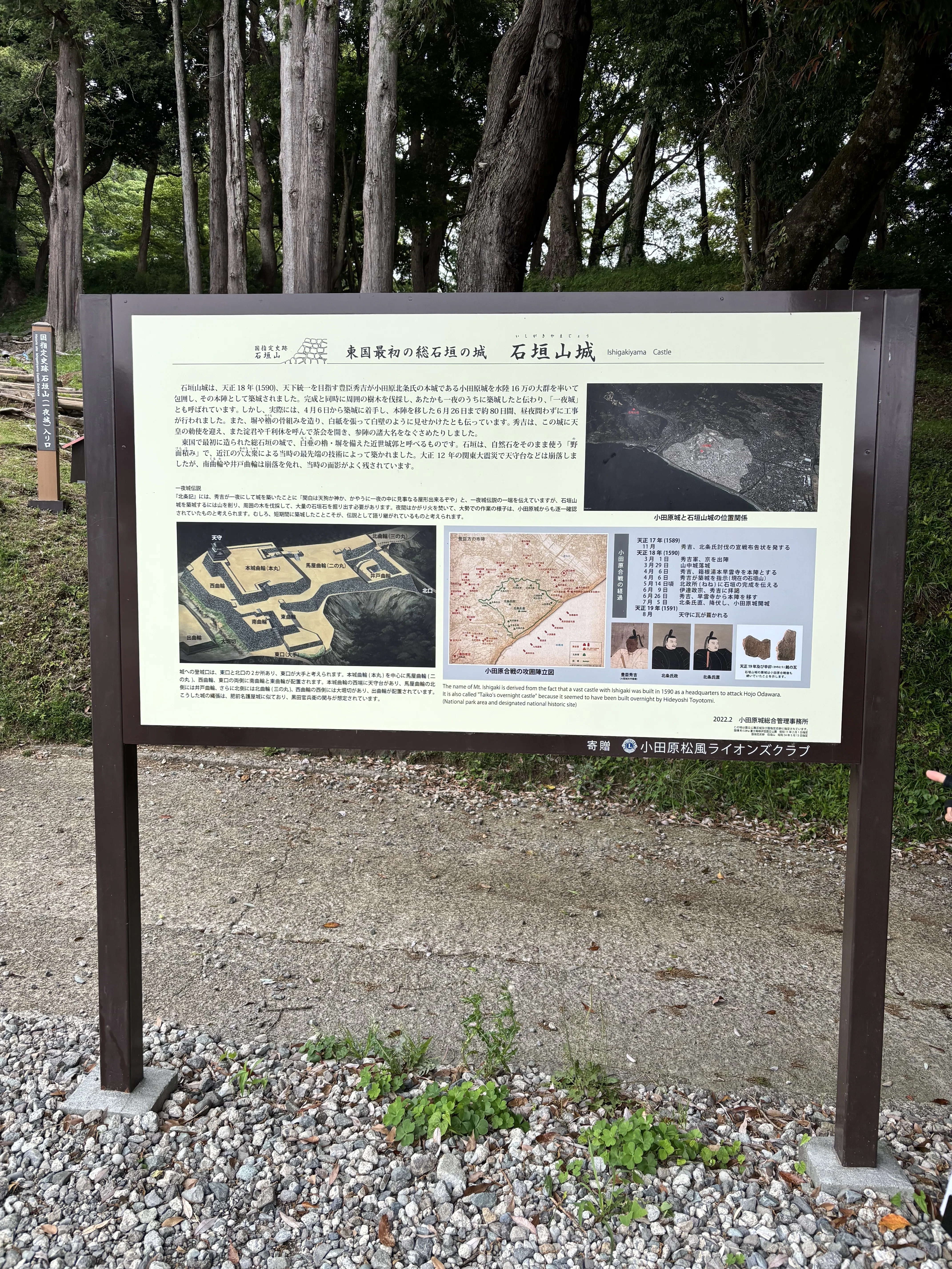 Ishigakiyama Ichiya Castle - The Road to Castle Mania No. 44｜城と