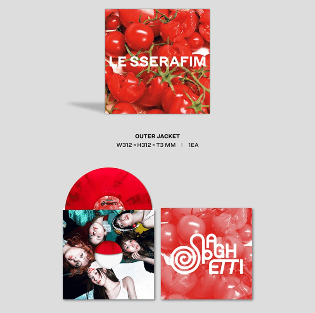 LE SSERAFIM『 SPAGHETTI 』の LP が届いたー！！｜Ronin-浪人-