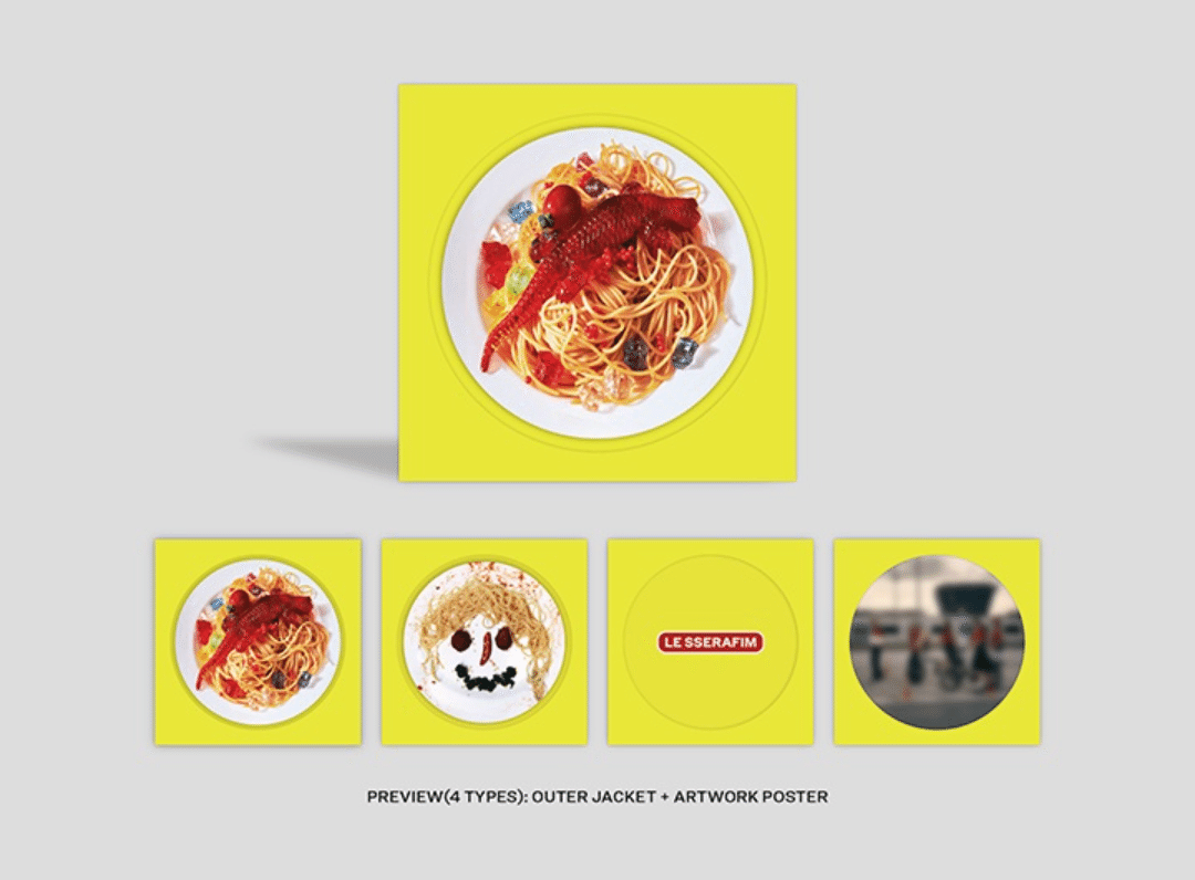 LE SSERAFIM『 SPAGHETTI 』の LP が届いたー！！｜Ronin-浪人-