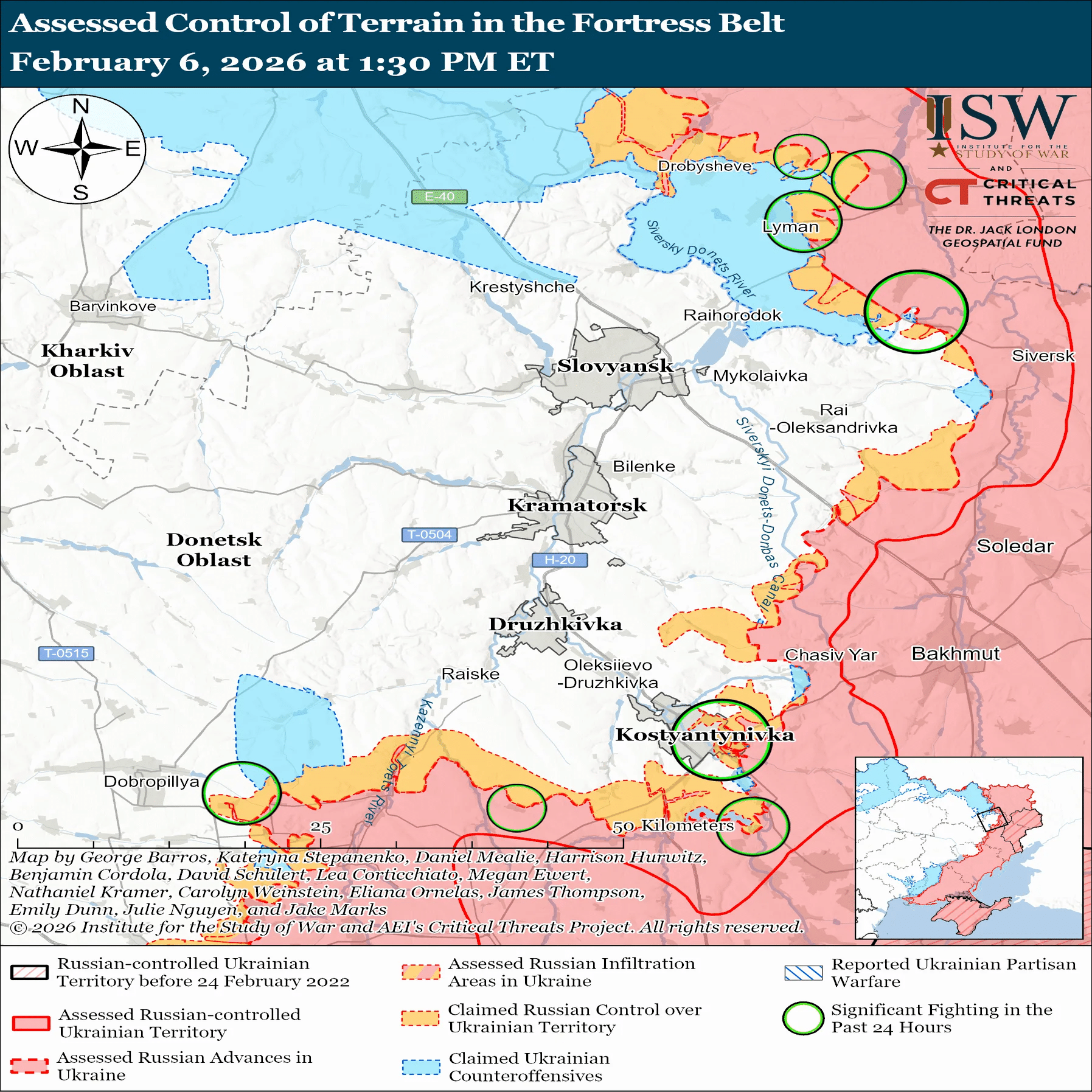 抄訳】戦争研究所：ロシアの攻勢戦役に関する評価分析｜2026.02.06