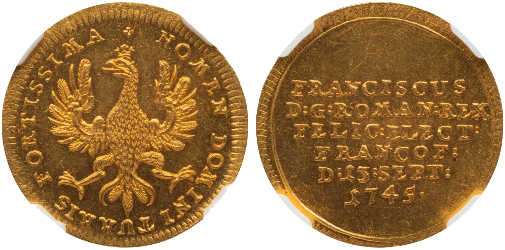 ドイツ 1745年 フランクフルト フランツ1世（フランツ・シュテファン