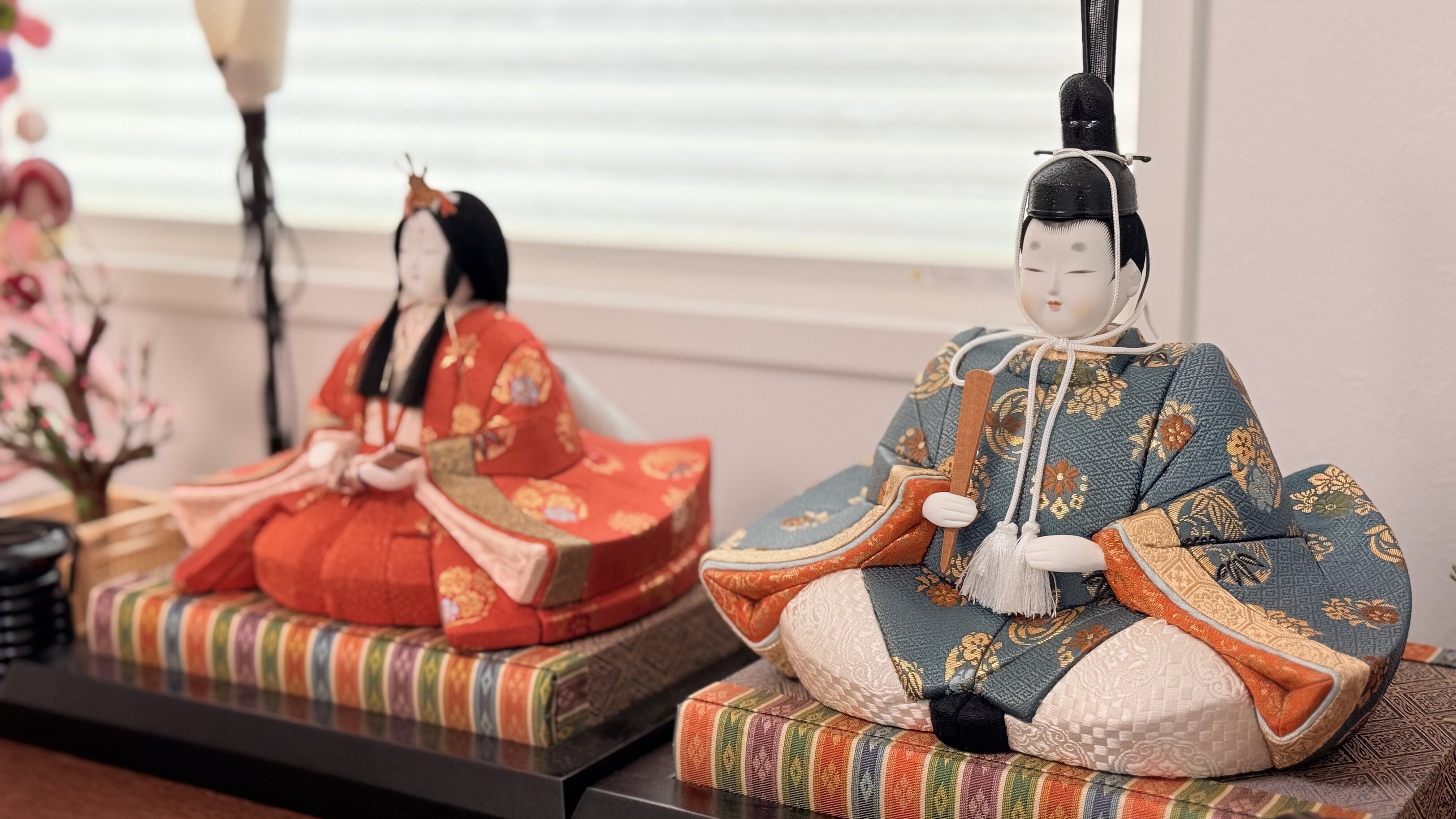 文化】節分も過ぎたし、雛人形飾ったった（ついでに左右問題も解決した