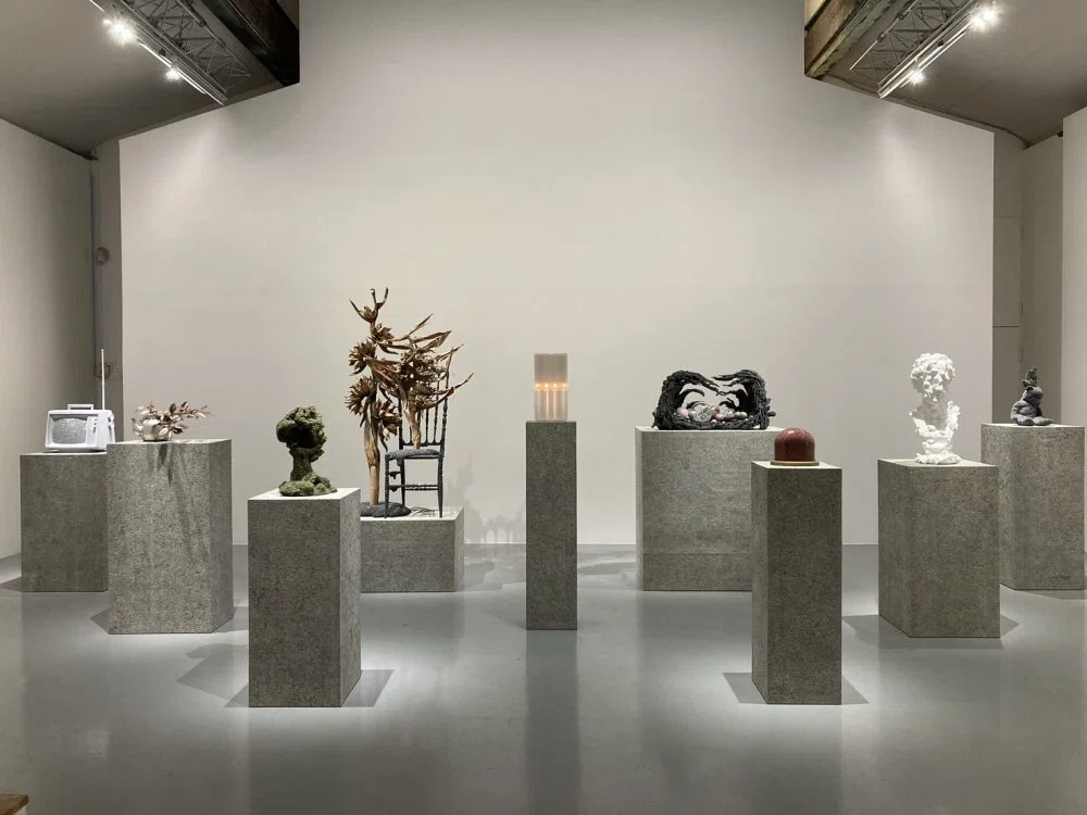 展評「名和晃平 Sentient」SCAI THE BATHHOUSE（東京都台東区）秋丸