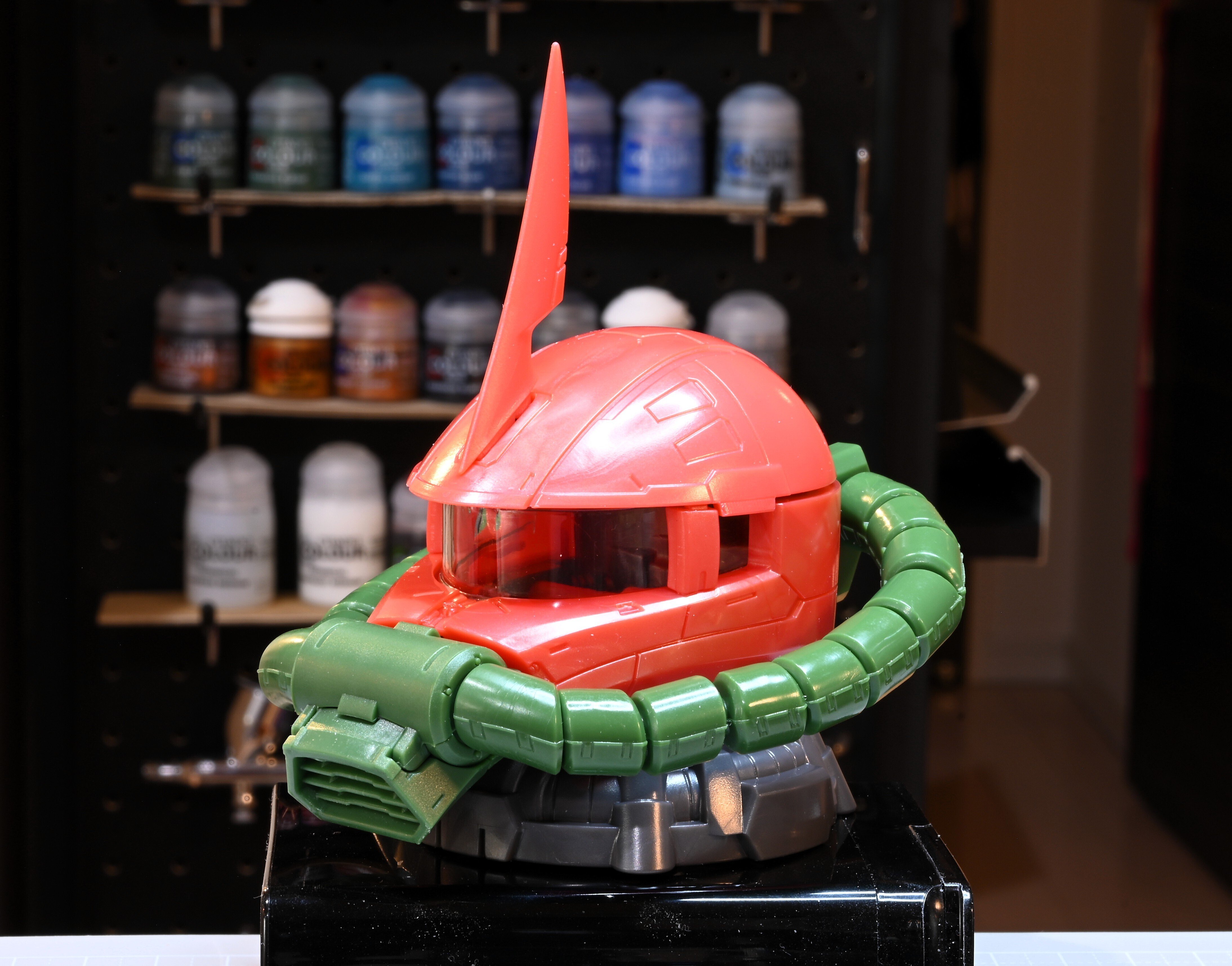 ZAKU HEAD 制作その3｜チワンサム
