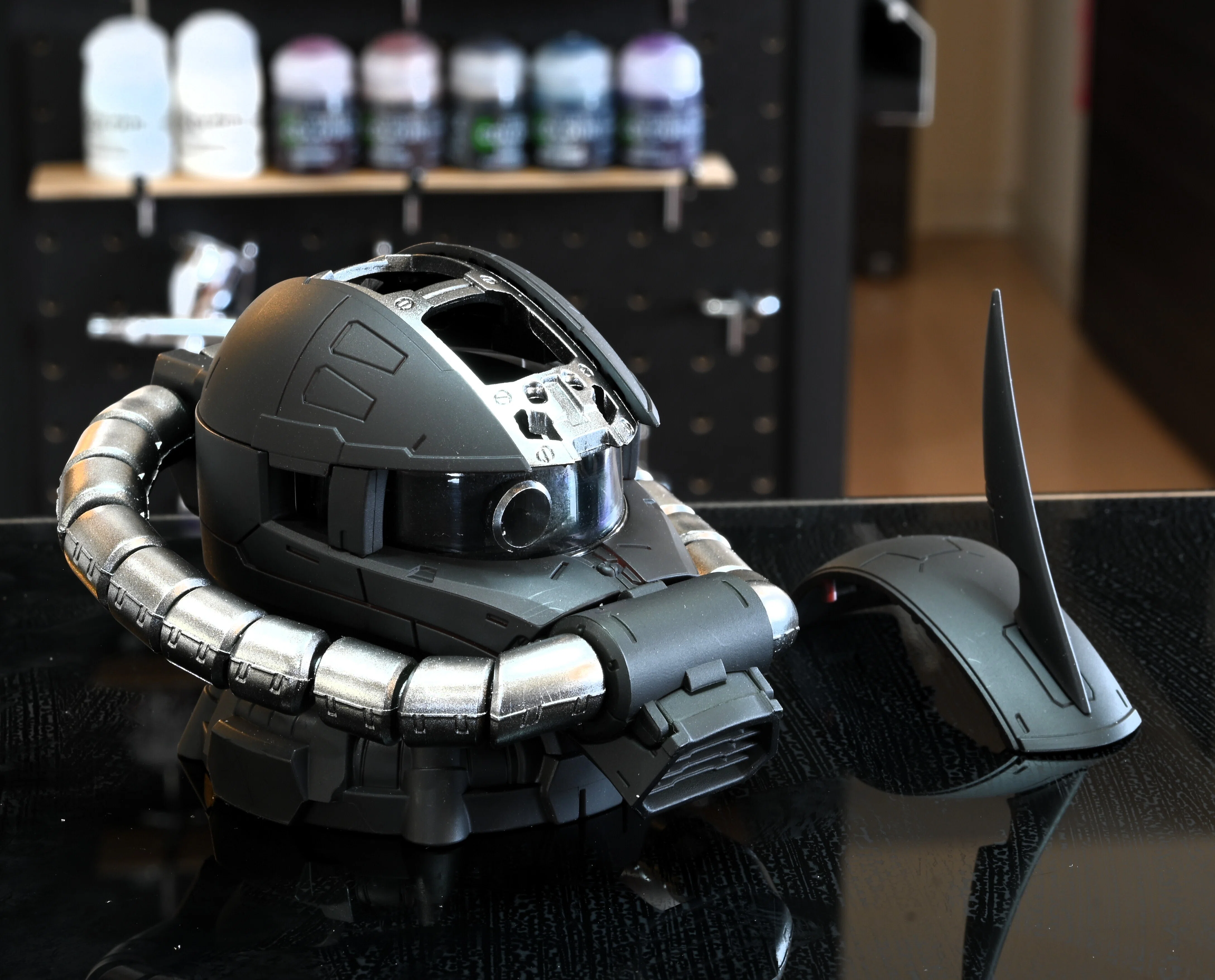 ZAKU HEAD 制作その3｜チワンサム