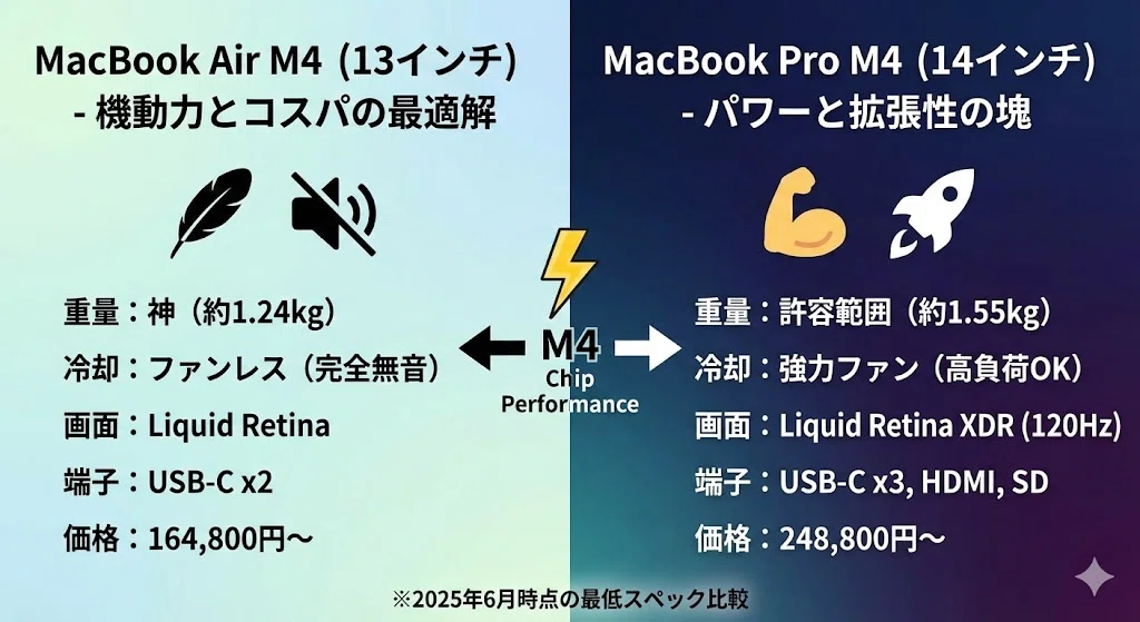 MacBook AirかProか──データエンジニアの僕は、こっちを選ぶ｜mew