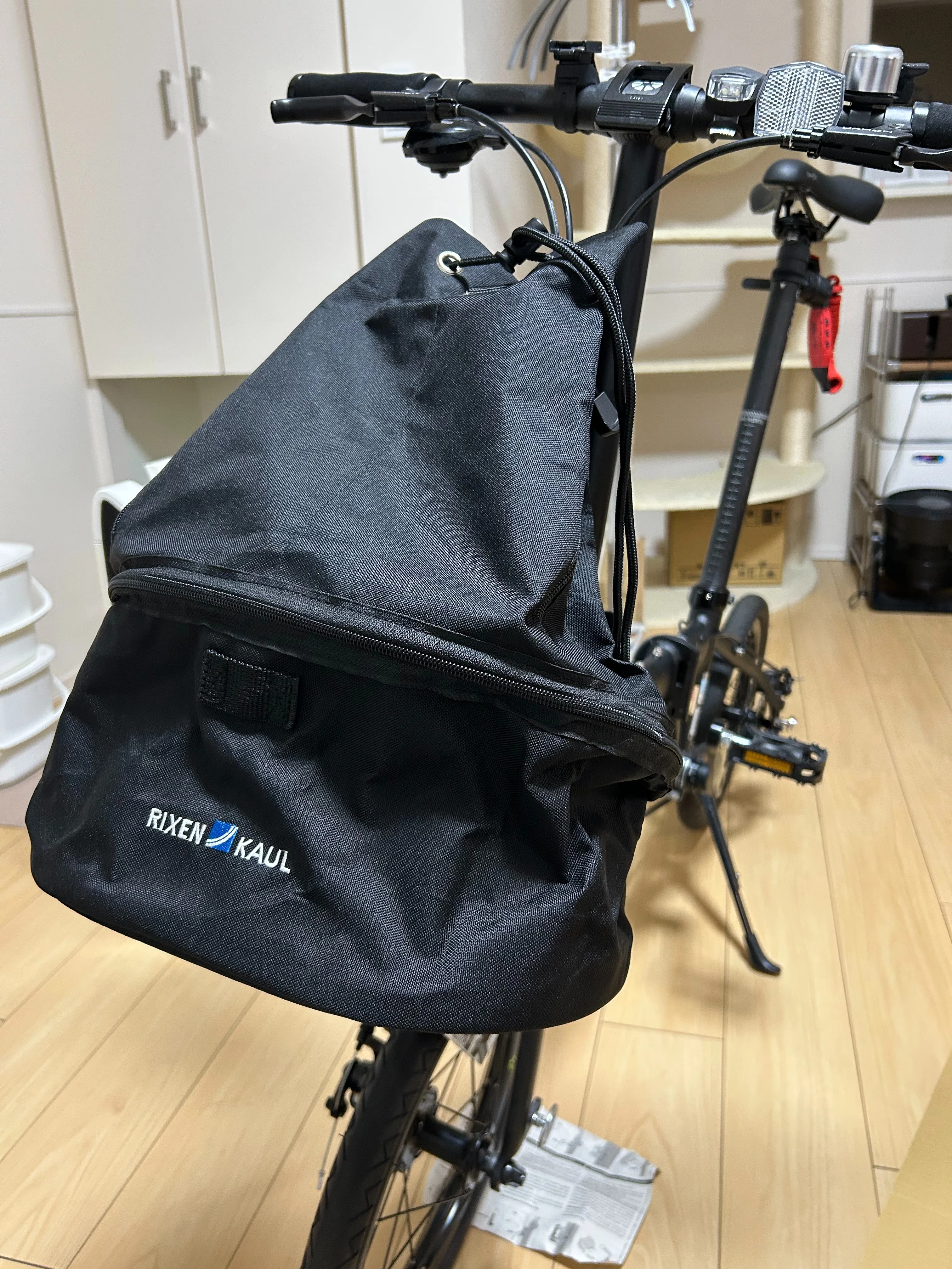 K9X にフロントバッグ｜2137kg