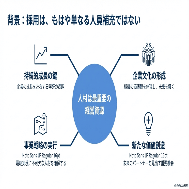 採用は組織づくりの起点─企業文化と未来を創る全社的アプローチ