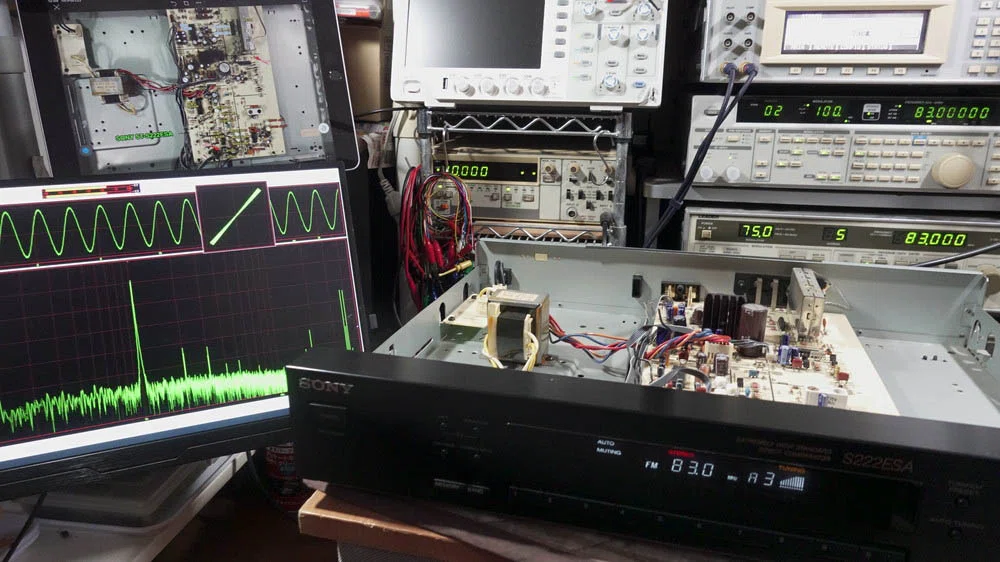 SONY ST-S222ESA 修理調整記録｜BLUESS Laboratory