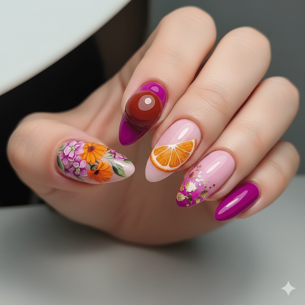 Geminiとだれかの記念日ネイル】#6 2/9~2/15のだれかの記念日ネイルの