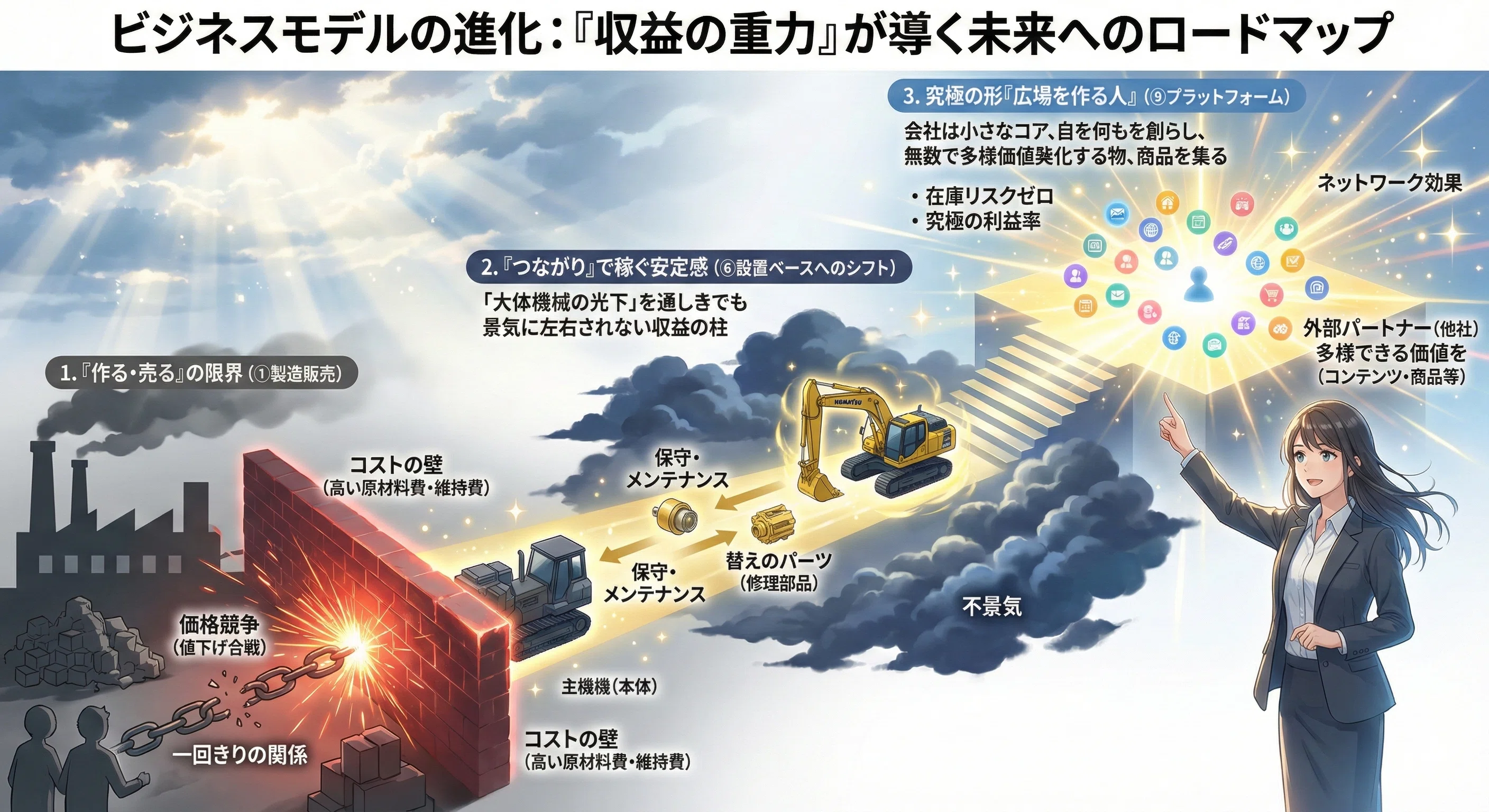 儲けの仕組みを解明する「9つの図解」ビジネスモデルの真髄｜Shingo.Ohmiya