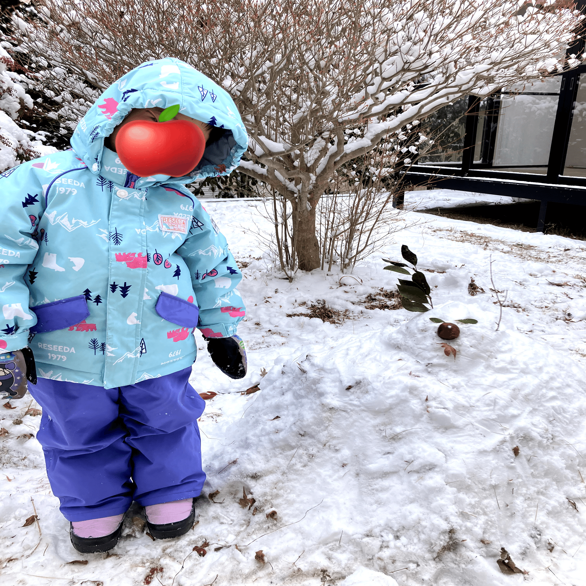 260208_子との雪かき（こもろぐ）｜山田ゆうじ / さんだー