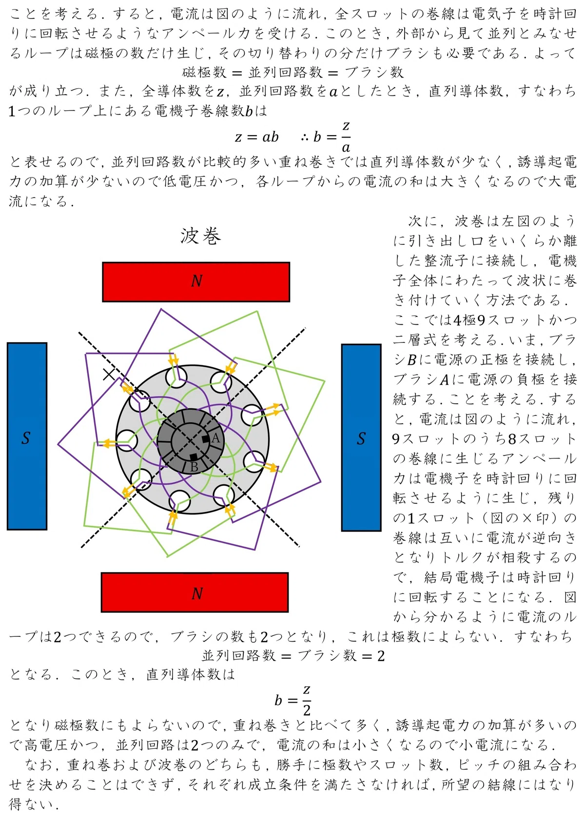 2.直流機電機子の構造と巻線法|daiki