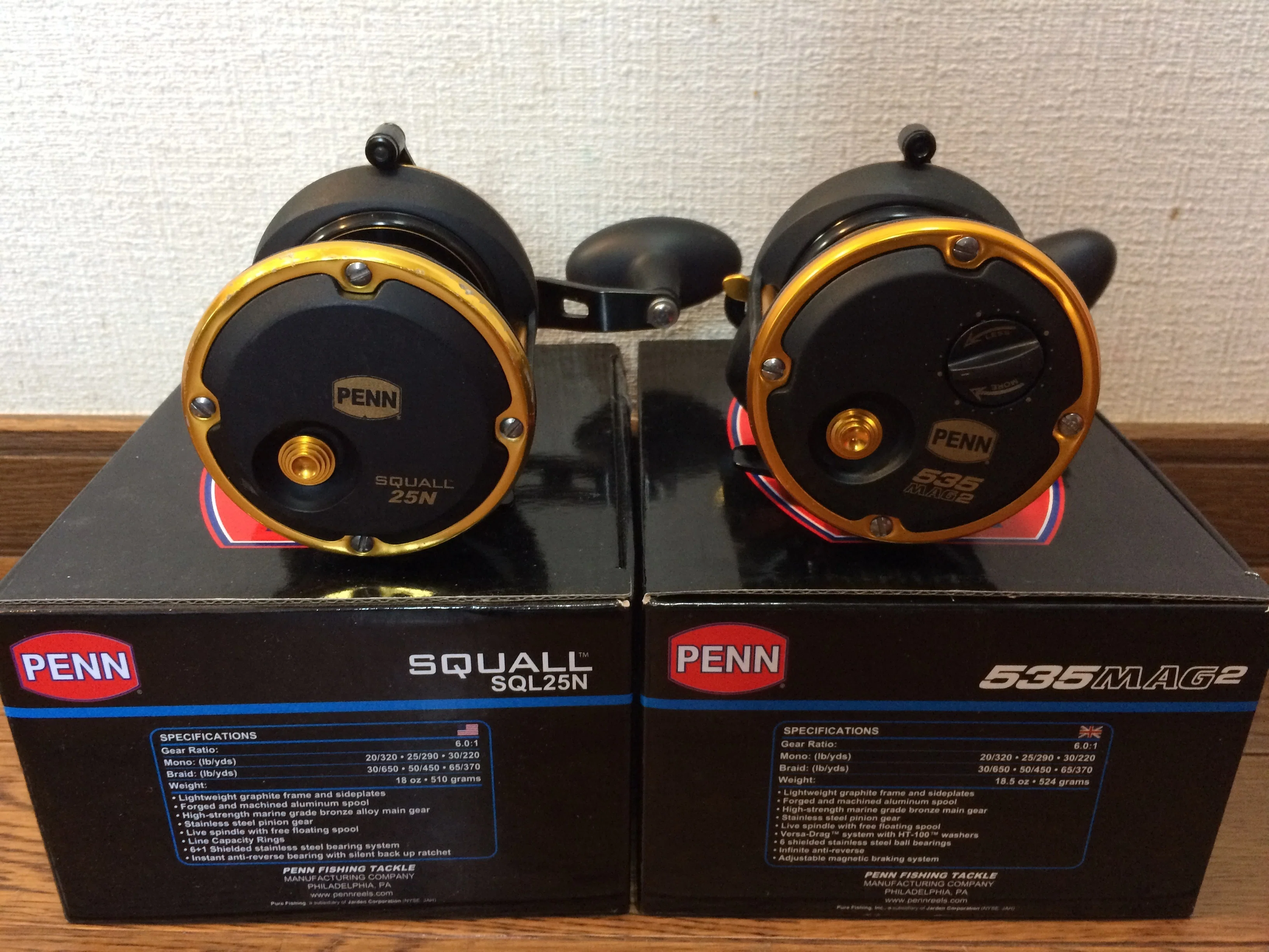 🎣徒然なる記録 ~ 愛のスコール PENN SQUALL Series 🇺🇸 ~｜fish-BON-fire