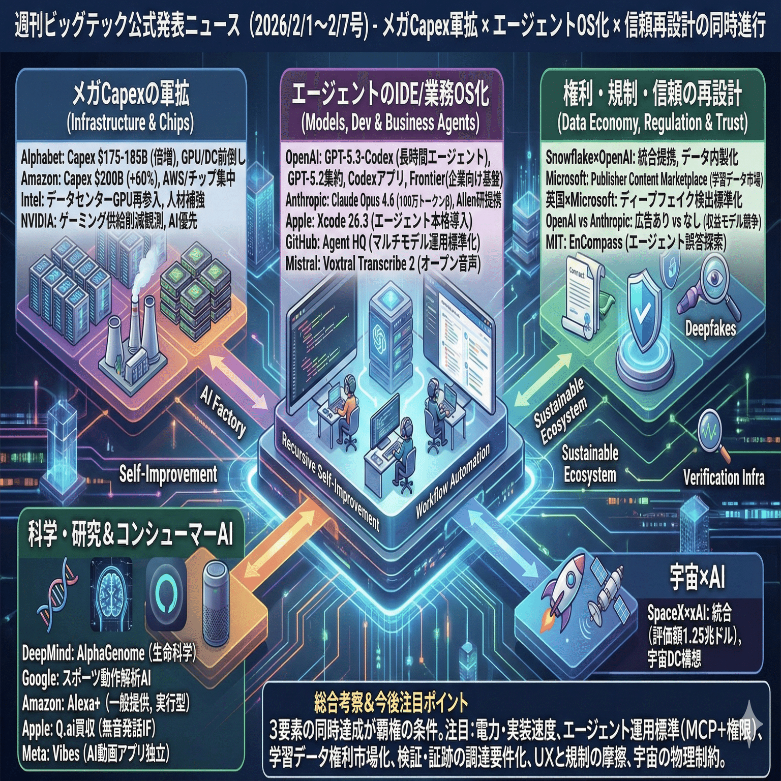 週刊ビッグテック公式発表ニュース(2026/2/1〜2/7号)｜Yasuhito Morimoto