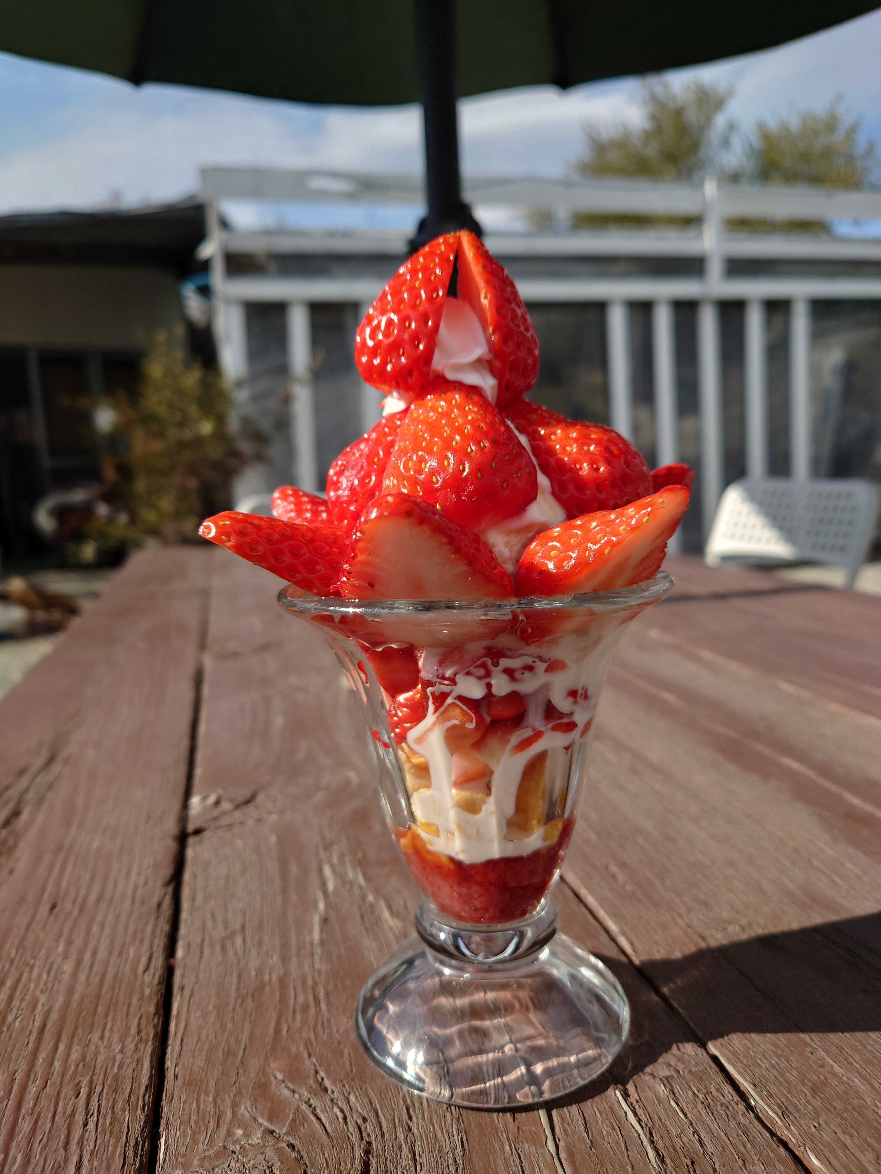 いちごカフェ の いちごパフェ2026🍓｜ORANGE🍊