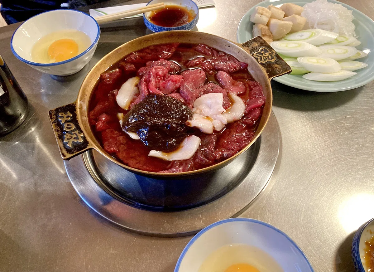 あんこう鍋と桜鍋を食べてきたよ｜つーり