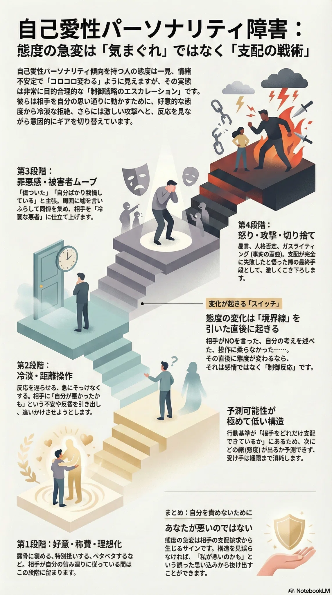 自己愛性人格障害 ターゲット がい なくなっ たら