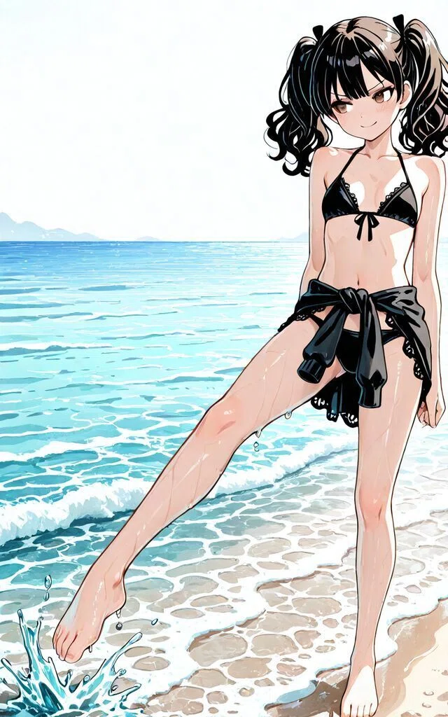 水着写真を分類する！ - ElmarTail One 第4話『Azure』👙｜気球人🎈note