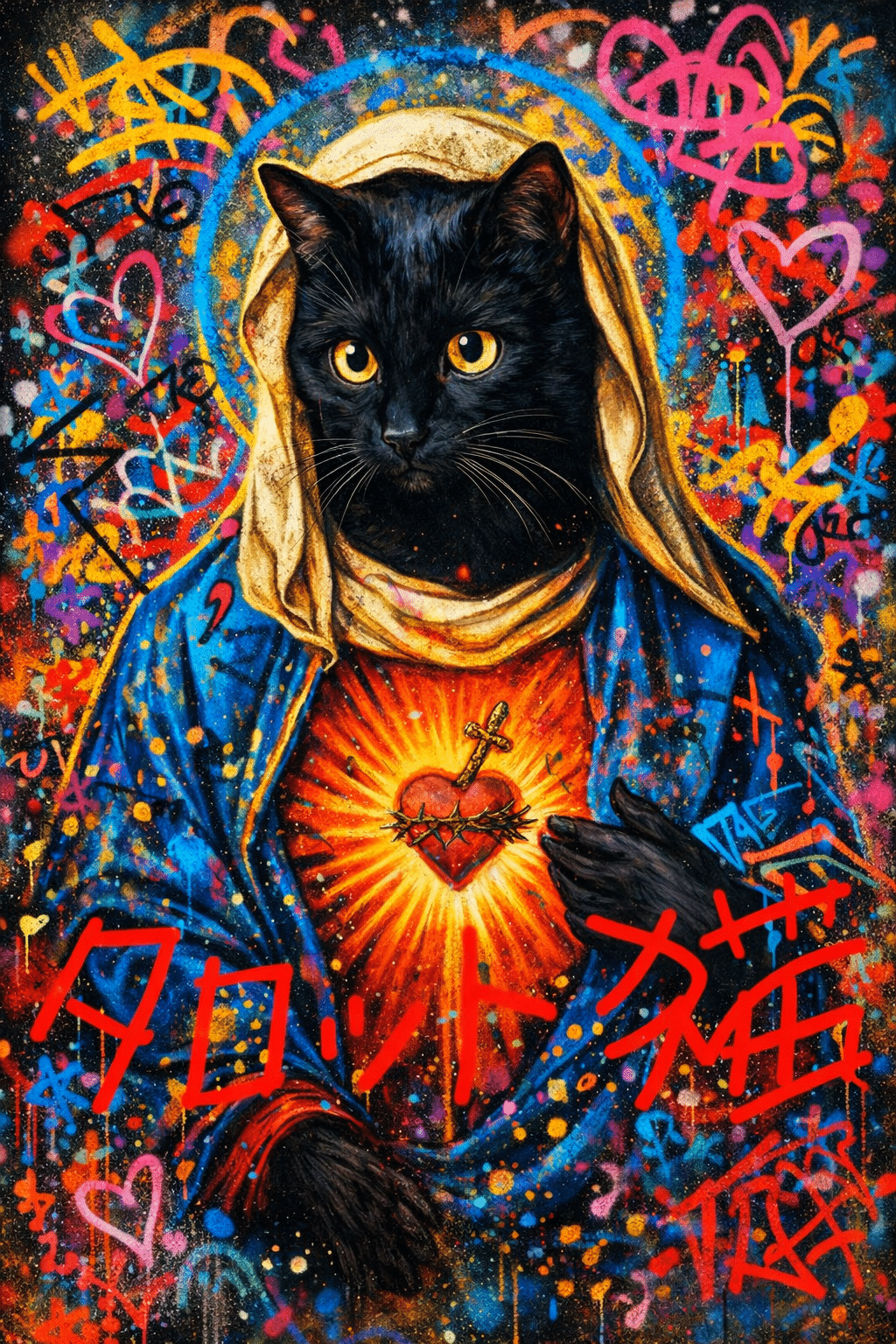 2026 2/10 タロット猫のタロットカードみたいな占い｜n kuro