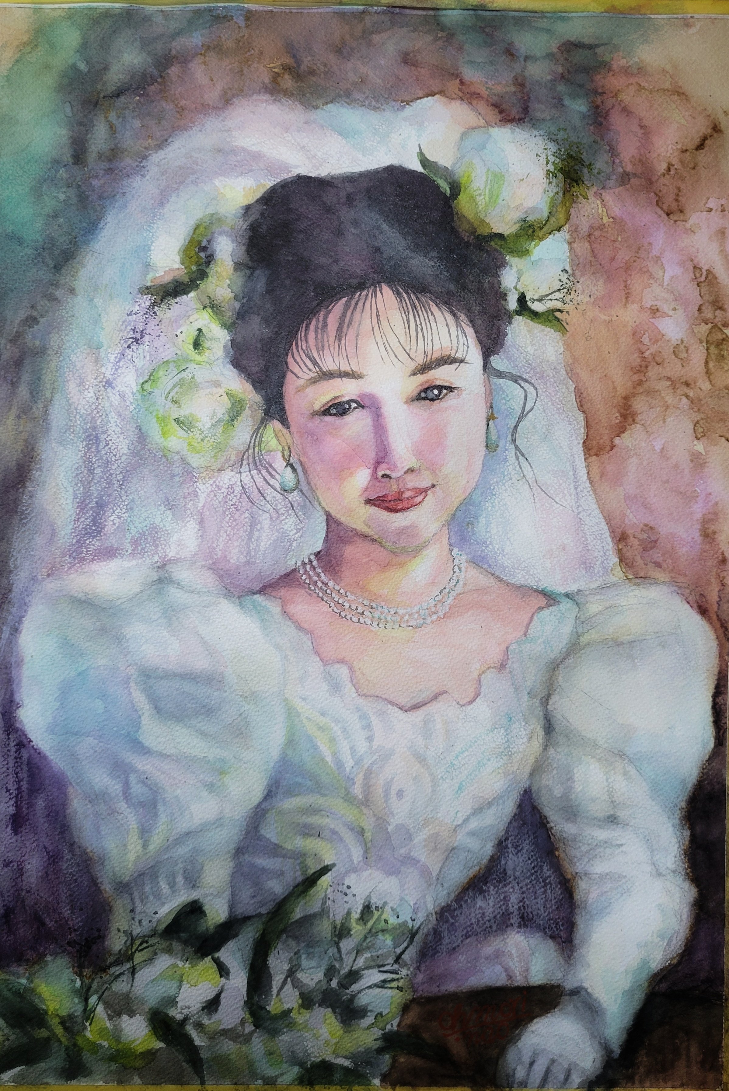 徒然柿』姉妹のウエディングドレス｜おおもり なお【大森尚行】