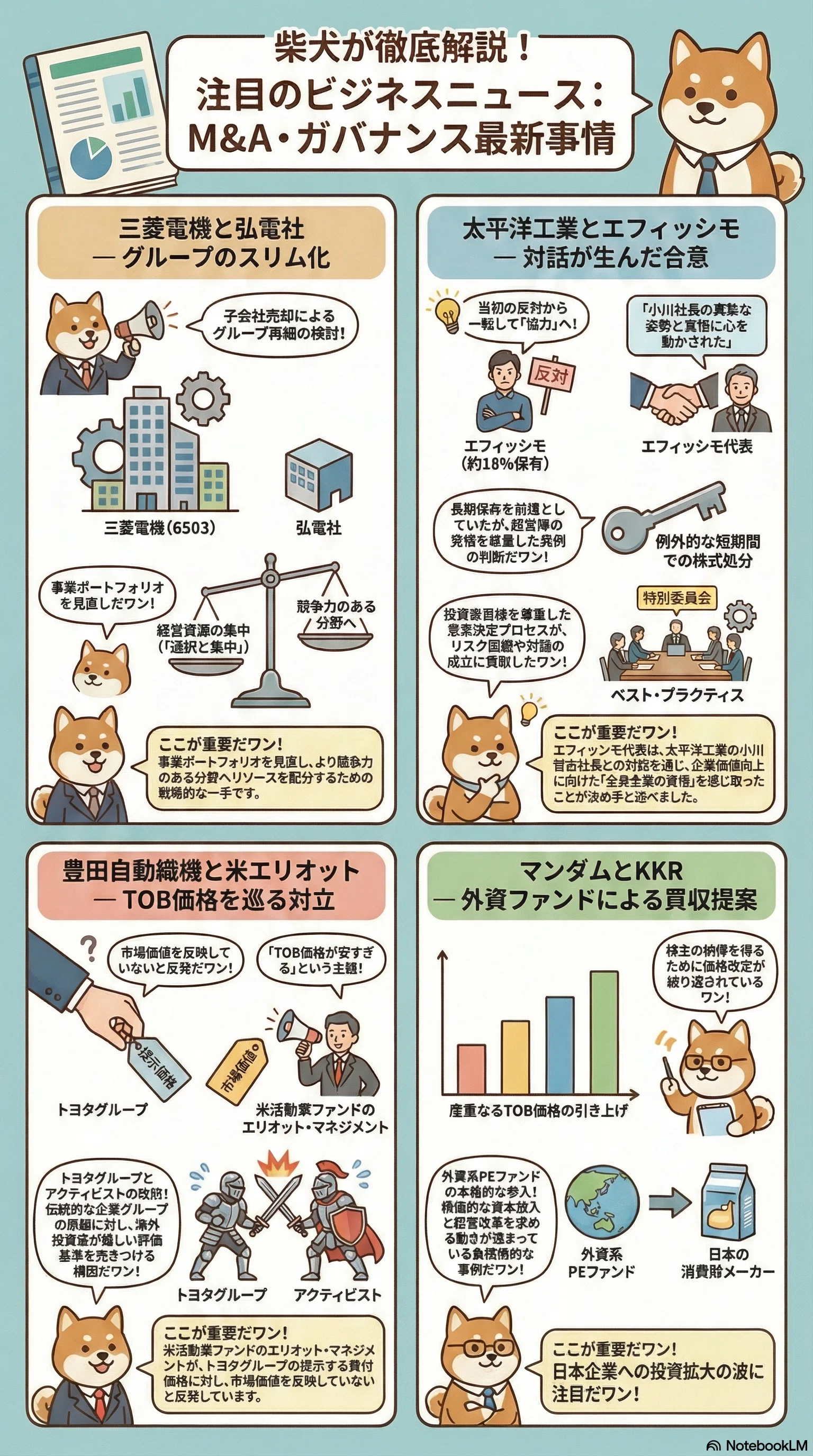 1月下旬の日本株市場：三菱電機と弘電社、太平洋工業、豊田自動織機
