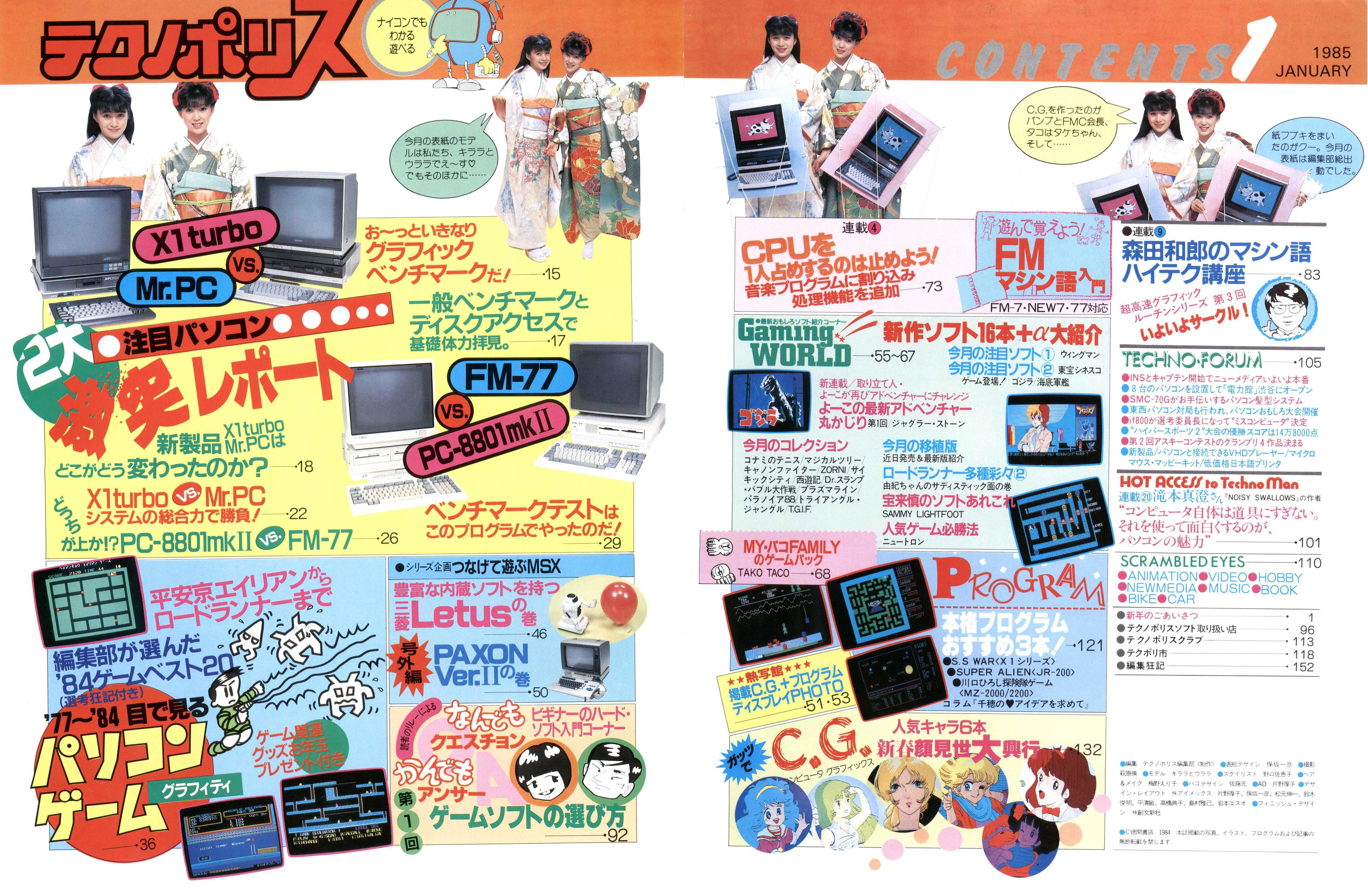 昭和雑誌列伝②ゲーム雑誌の始祖テクノポリス、熱狂のPC対決