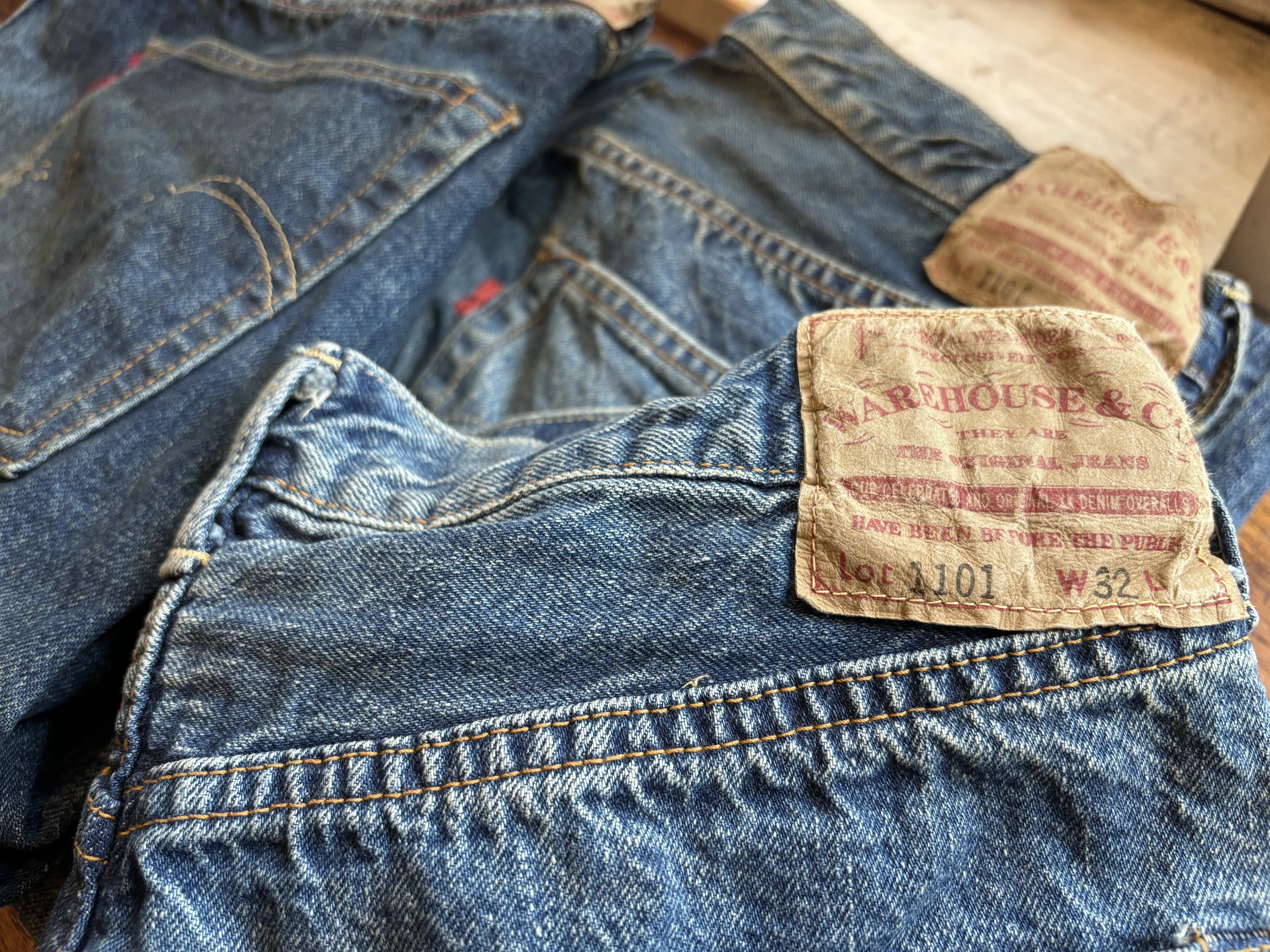 セコハンジーンズLot 1101〈USED WASH〉｜warehousestaff