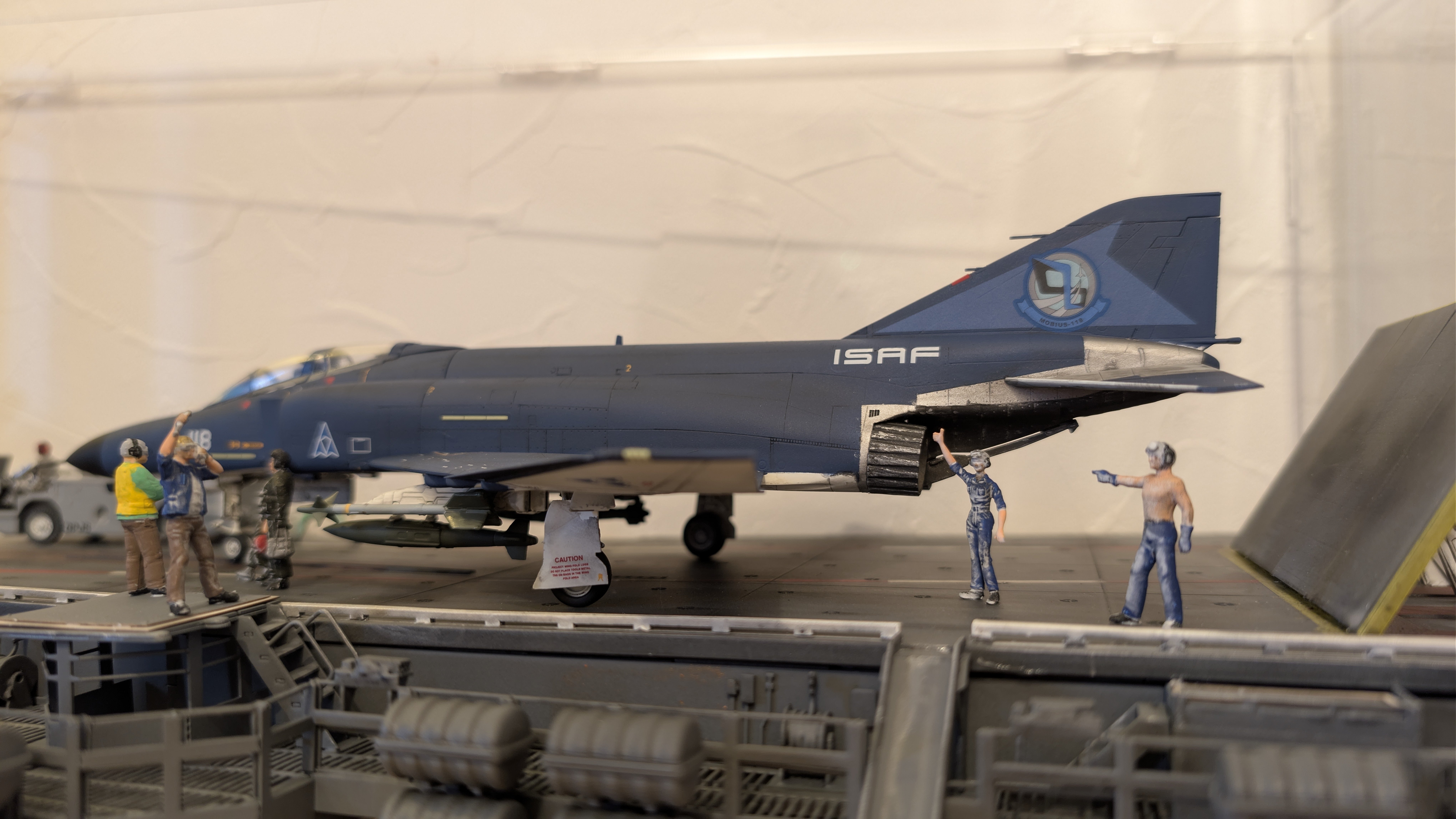 1/72 USNAVY 航空母艦 No.4カタパルトDeck＆Catwalk制作記録｜サトタツ