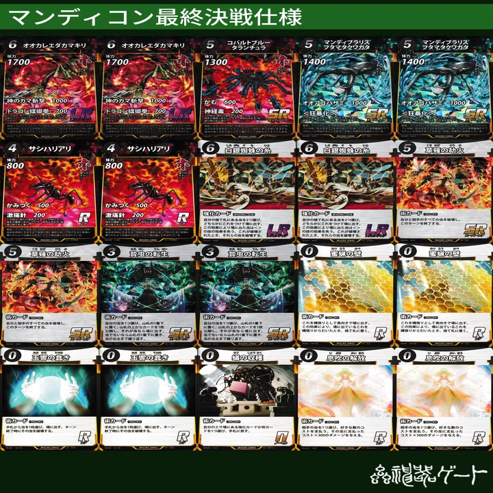 蟲神器】マンディ研究記録6弾総括｜コサンジ