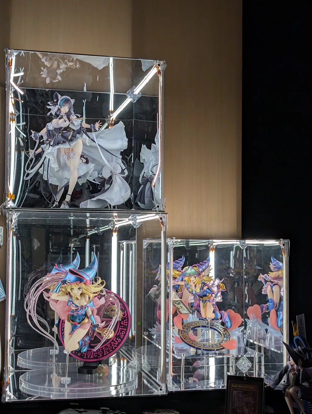 コレクションラック ライト フィギュア ディスプレイケース 超ワイド