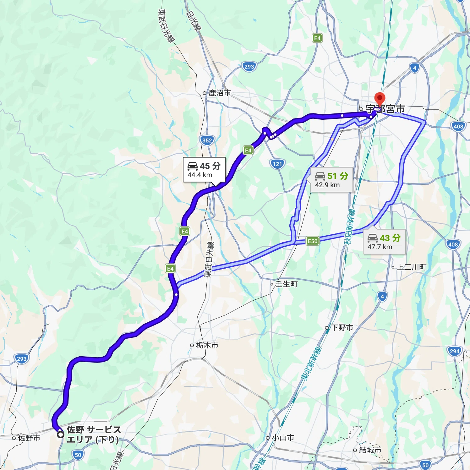 地図で見るストチューブ】アポ無し旅2024宇都宮 古着屋編｜54j9eq3sew