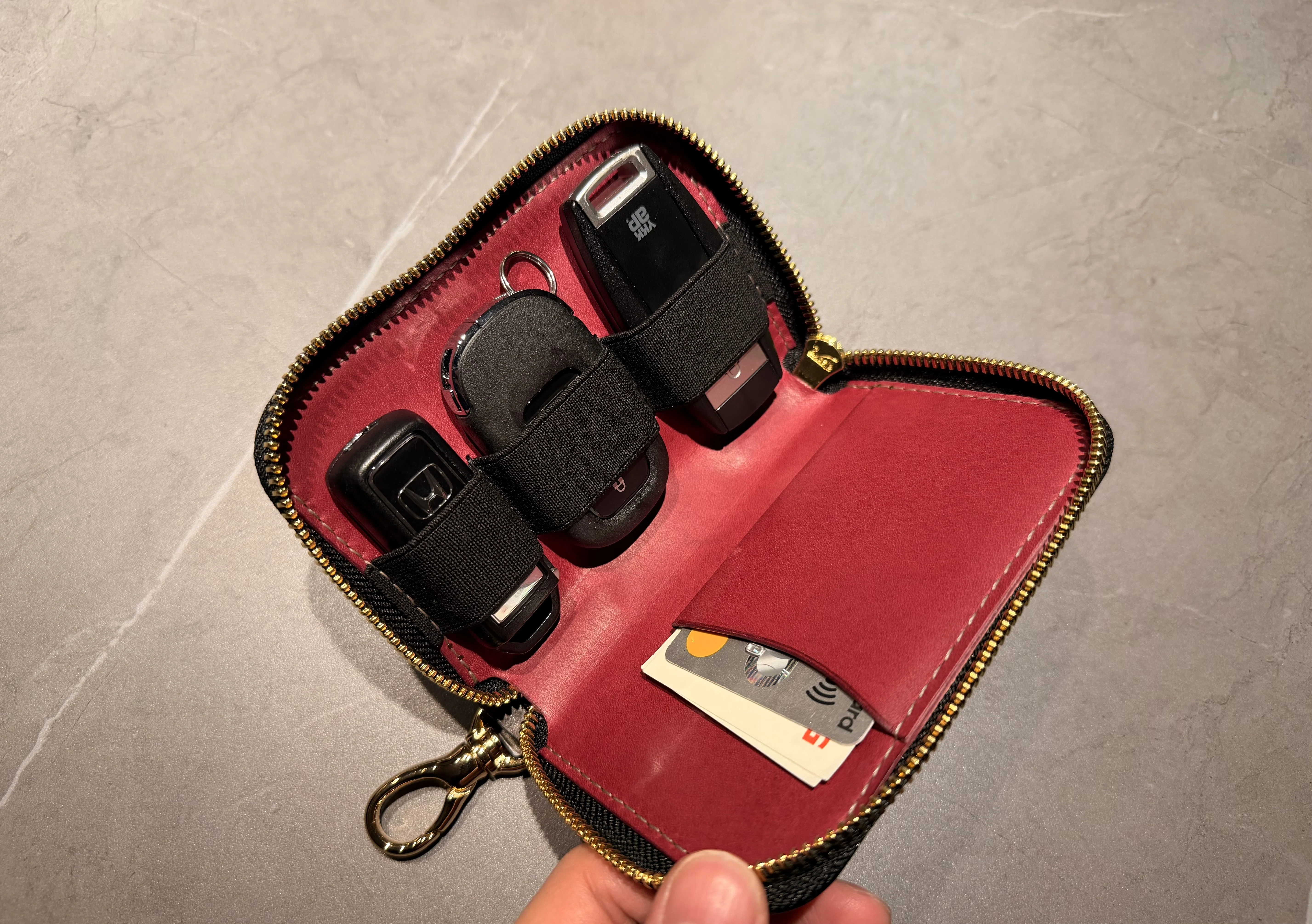 レビュー】スマートキー3個＋財布機能！Creemaでオーダーした理想の