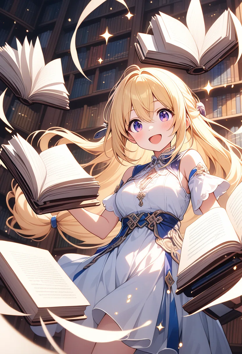 コピペで召喚！魔法の図書館プロンプト公開【アトリエ日誌vol.20