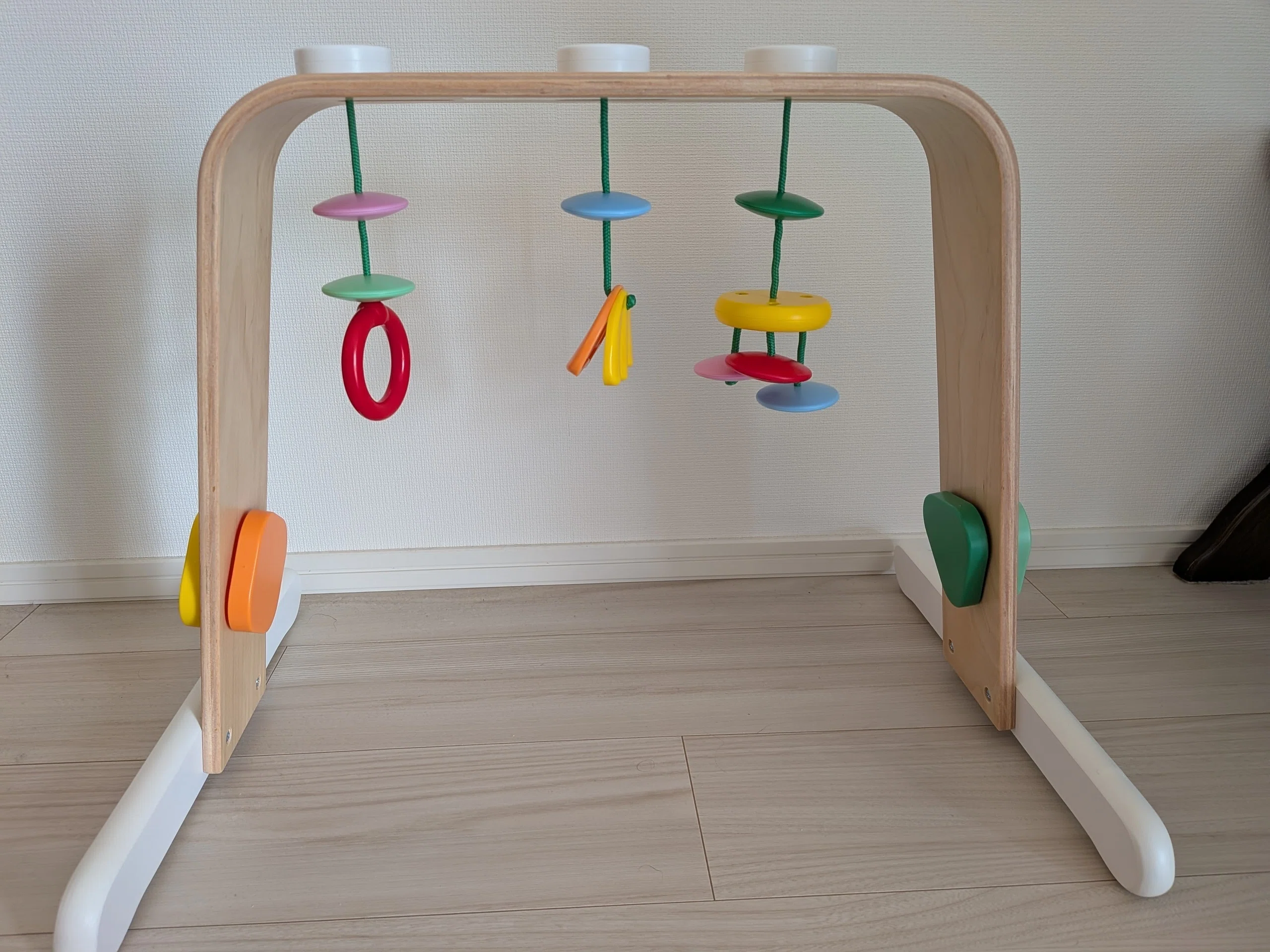 IKEAのベビージムLEKA（レーカ）+バウンサーの組み合わせ｜azukisan03