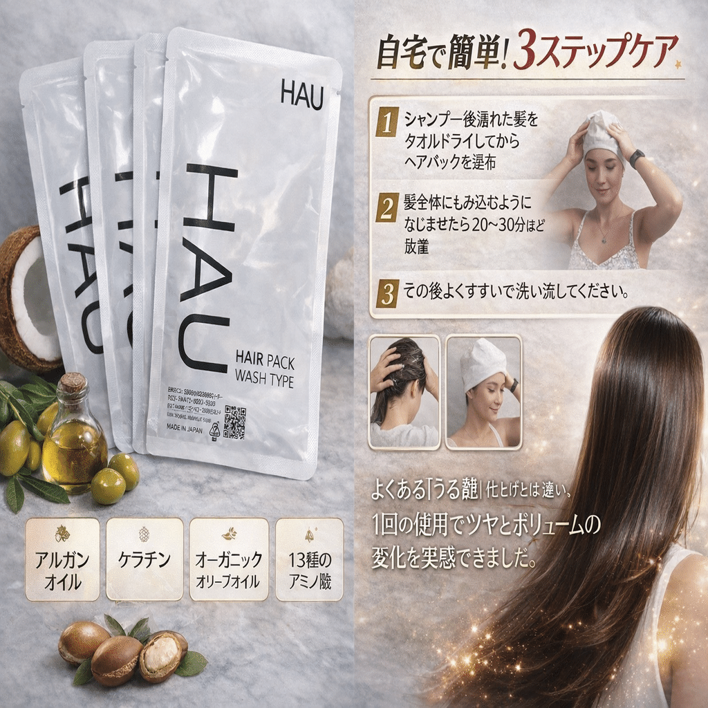 白髪染めで傷んだ髪に悩んでいる方へ】～感動のヘアパック｜旅する姫