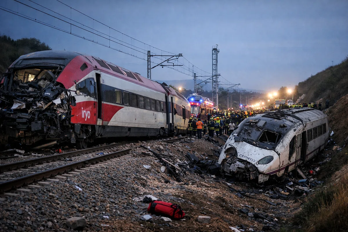 スペインの高速鉄道衝突事故で少なくとも30人死亡、当局が調査進行