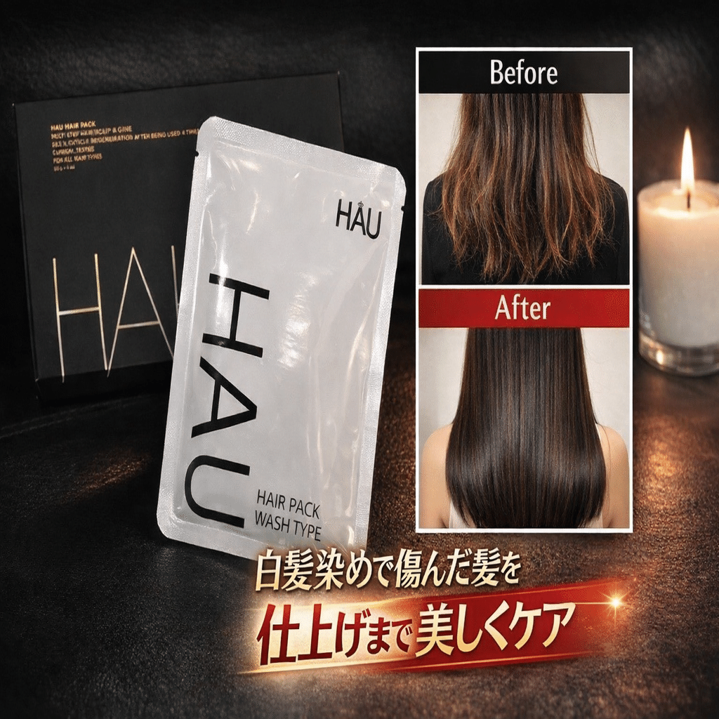 白髪染めで傷んだ髪に悩んでいる方へ】～感動のヘアパック｜旅する姫